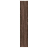 Bookcase Brown Oak 60x24x143 cm Engineered Wood 857818