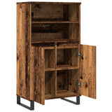 Highboard Old Wood 60x36x110 cm Engineered Wood 857460