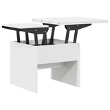 Coffee Table White 55 x 54.5 x 45 cm Engineered wood 887409