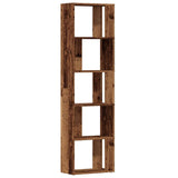 Book Cabinet Old Wood 45x24x159 cm Engineered Wood 855784