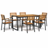 Garden Dining Set Natural wood Acacia wood Large Seats Many 3155409