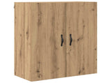 Highboard 2 pcs Artisan Oak Engineered Wood and Glass 3415972