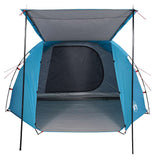 Camping Tent Tunnel 4-Person Blue Waterproof 94398