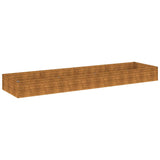 Garden Raised Bed 387x100x36 cm Corten Steel 151996
