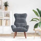 Armchair Dark Grey 69 x 74 x 93 cm Velvet 42001835