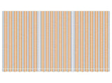 Replacement Fabric for Awning Multicolour Stripe 5x3.5 m 367731