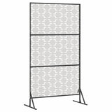 Privacy Screen Grey 100 x 50 x 180 cm Steel 868581