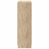 Shoe Cabinet 7 Shelves Oak 243061
