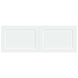 Wall-Mounted Headboard UTRECHT White Engineered Wood 897835