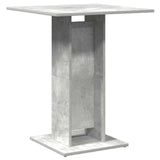 Bistro Table Concrete grey Engineered Wood Medium Durable 802106