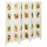 Romdivider Panel Folding White 212 x 165 cm MDF 42022118