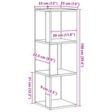 Corner Cabinet Artisan Oak 33x33x100 cm Engineered Wood 856721