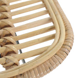 Bar Chairs 2 pcs Natural Rattan 285232