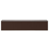 Garden Shed Brown 257x990x181 cm Galvanised steel 47039