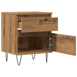 ZNTS Bedside Cabinets 2 pcs Artisan Oak 40x35x50 cm Engineered Wood 857419