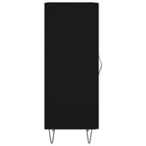 Sideboard Black 34.5x34x90 cm Engineered Wood 828533