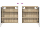 Bathroom Cabinet Set 3 pcs 120 x 14.5 x 70 cm Engineered wood 3403746