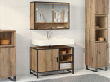 Bathroom Furniture Set 2 pcs Artisan Oak Engineered Wood 3402555