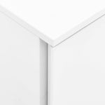 ZNTS Mobile File Cabinet White 39x45x67 cm Steel 335974