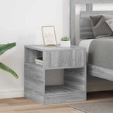 End Table 2 pcs Grey Sonoma 40.5 x 40 x 45 cm Engineered Wood 890923