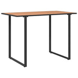 Garden Table Brown 100 x 55 x 70 cm Wood 42007552