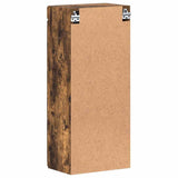 Bathroom Wall Cabinet TULUM Smoked Oak 37 x 24.5 x 86 cm 880336