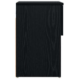 Bed Cabinet 2 pcs Black Oak 29 x 31.5 x 49 cm Engineered Wood 8001100