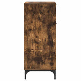 Bathroom Cabinet with Drawer Smoked Oak 39.5 x 36 x 88 cm 883399
