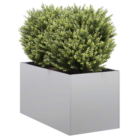 ZNTS Planter 40x80x40 cm Galvanised Steel 860736