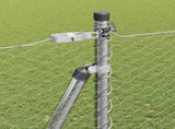 Welded Wire Fence with Concrete Base 100 x 1.5 m 3353880