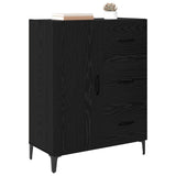 Sideboard Black Oak 69.5 x 34 x 90 cm Engineered Wood 880663