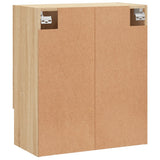 Wall Cabinet Sonoma Oak 60x31x70 cm Engineered Wood 829895