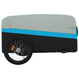 Bike Trailer Black and Blue 45 kg Iron 94051