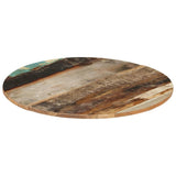 Round Table Top 70 cm 15-16 mm Solid Reclaimed Wood 286034
