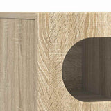 TV Cabinet Sonoma Oak 100 x 35 x 40 cm Engineered Wood 891266