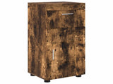 Bathroom Cabinet Set TULUM Smoked Oak 37 x 31.5 x 82 cm 880346