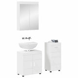Bathroom Furniture Set TULUM 3 pcs White 60 x 34 x 63 cm 3398024