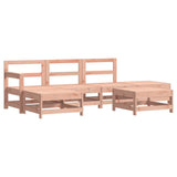 6 Piece Garden Lounge Set Solid Wood Douglas 3186324
