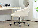 46-56 cm Teddy Fleece Office Chair - Cream T3398P377440