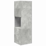 Corner Cabinet Concrete Grey 30.5x30x95cm Engineered Wood 889832