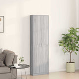 Wardrobe with Door Grey sonoma 55 x 25 x 189 cm Engineered wood 3334013