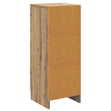 Drawer Cabinet Artisan Oak 33 x 34.5 x 87 cm Engineered Wood 895774