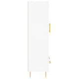 Highboard White 69.5x31x115 cm Engineered Wood 830308