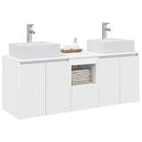 Bathroom Cabinet Set 3 pcs White 49.5 x 41 x 62.5 cm 3405647