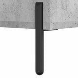 Highboard Concrete Grey 69.5x34x180 cm Engineered Wood 3195687
