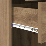 Highboard Artisan Oak 40 x 42.5 x 185 cm Engineered Wood 3402636