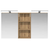 Bathroom Cabinet Set 3 pcs 110 x 10.5 x 60.5 cm Engineered wood 3403727