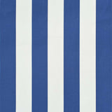 Retractable Awning 300x150 cm Blue and White 143749