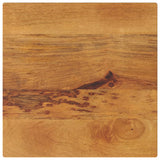 Table Top 60x60x2.5 cm Square Solid Wood Mango 371596