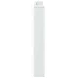 Storage Headboard with LED White Engineered Wood 3418673